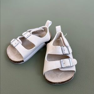 Kids White Sandals